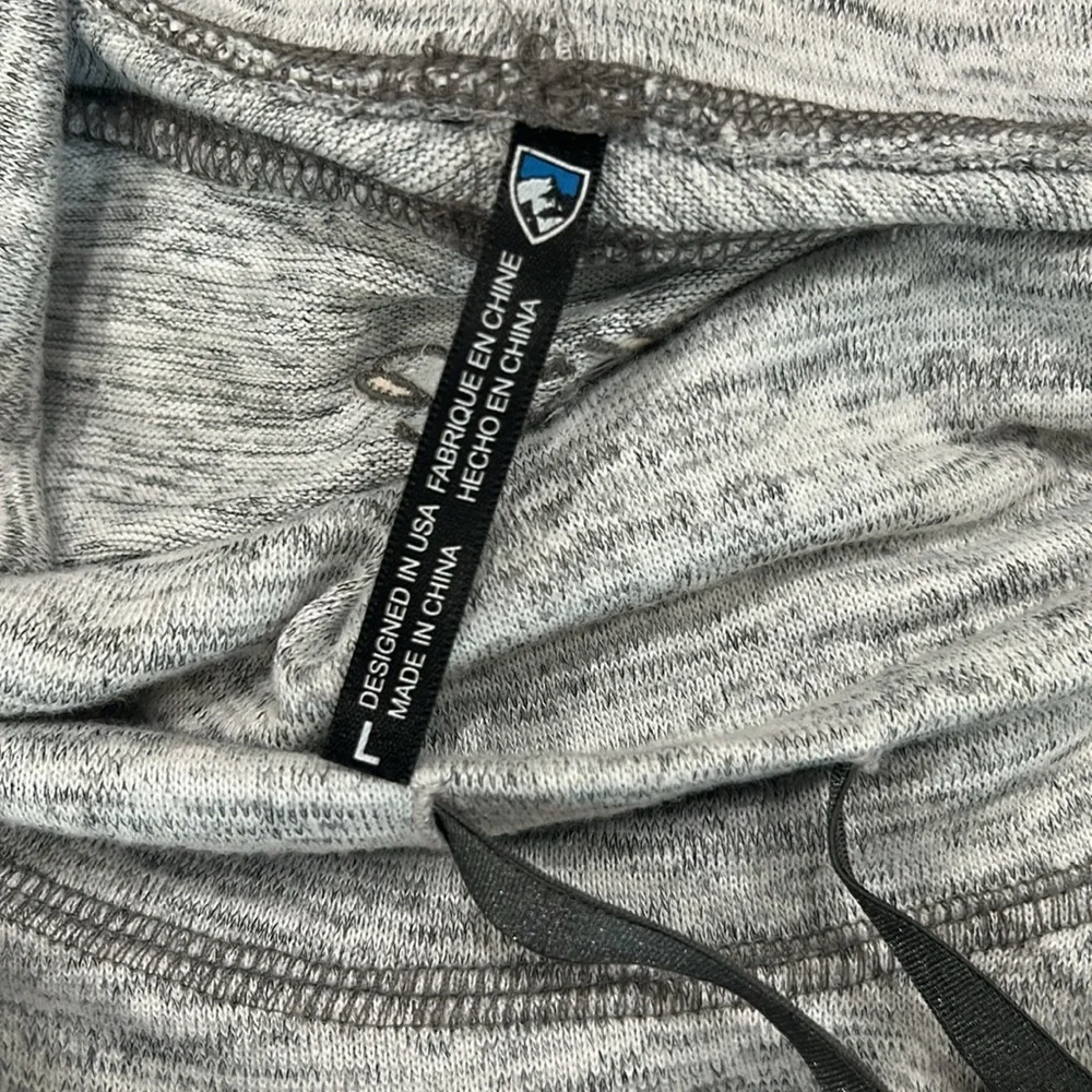 Kuhl Lea Women’s Pullover cowl neck hoodie Large Gray RN# 108846 - Picture 15 of 16